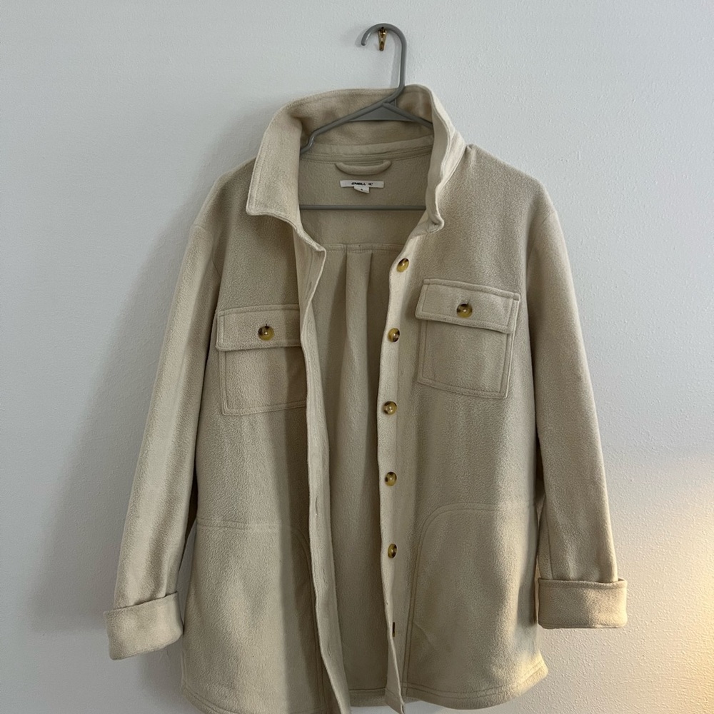 O'Neill Off-White Fleece Jacket
